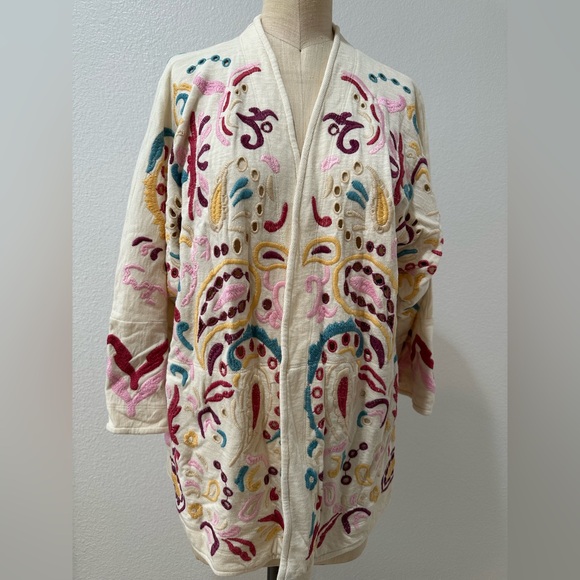 Johnny Was Biya Short Kimono - Fletcher - Picture 2 of 4